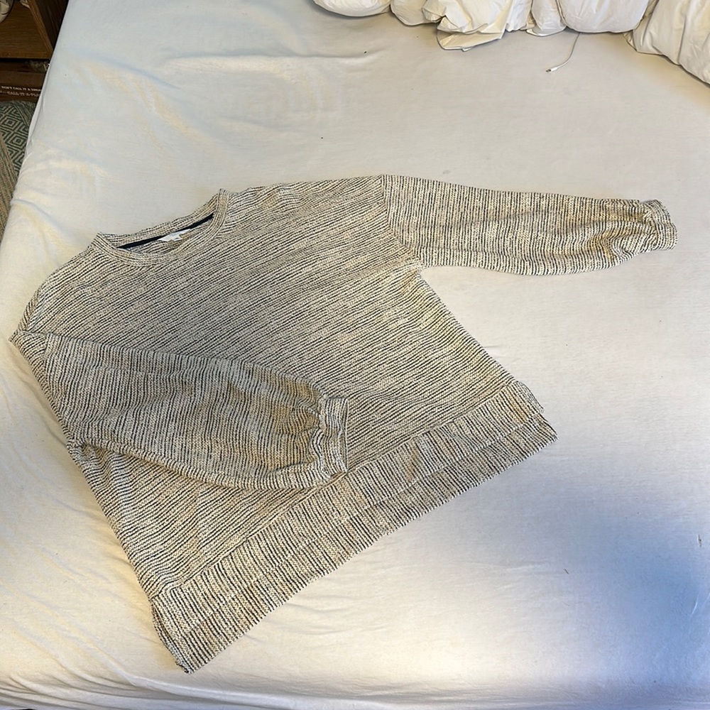 Striped crewneck